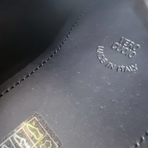 Gucci Signature Driver Supreme GG Black Debossed Leather Loafer Mens UK 7 US 7.5 - Picture 8 of 12